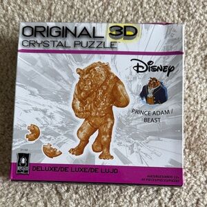 Disney 3D Crystal Puzzle - Prince Adam/Beast - Gold